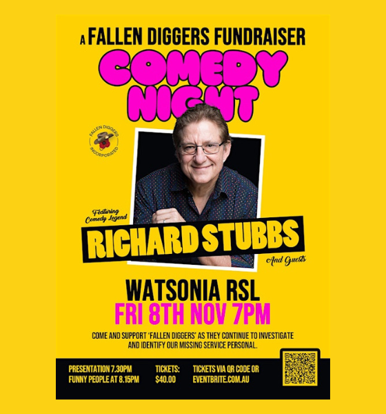 Fallen Diggers Comedy Night